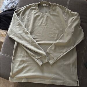 Men's Olive Green Long Sleeve Shirt